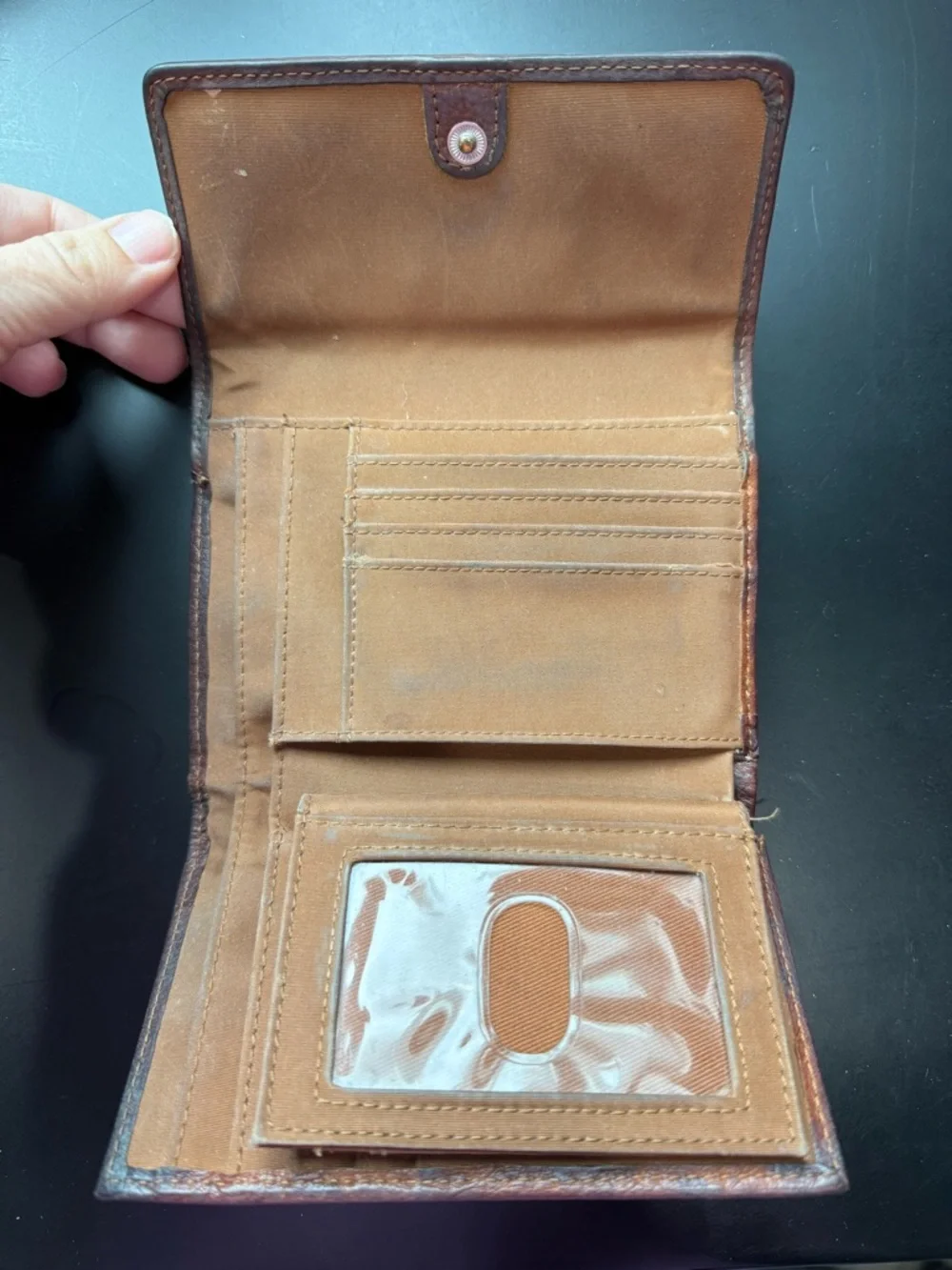 Fossil‎ Multi-Color Leather Women's Wallet - Patchwork Design